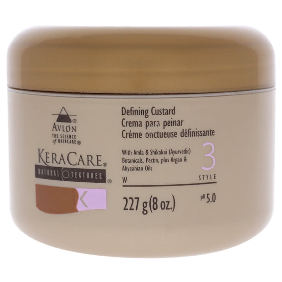 KeraCare Natural Defining Custard Cream by Avlon for Unisex - 8 oz Cream