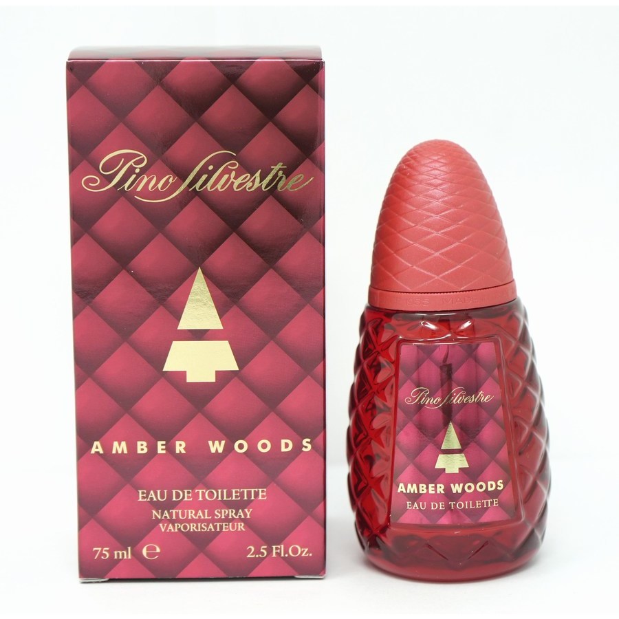 Pino Silvestre Mens Amber Woods EDT Spray 2.5 oz Fragrances 679602111089