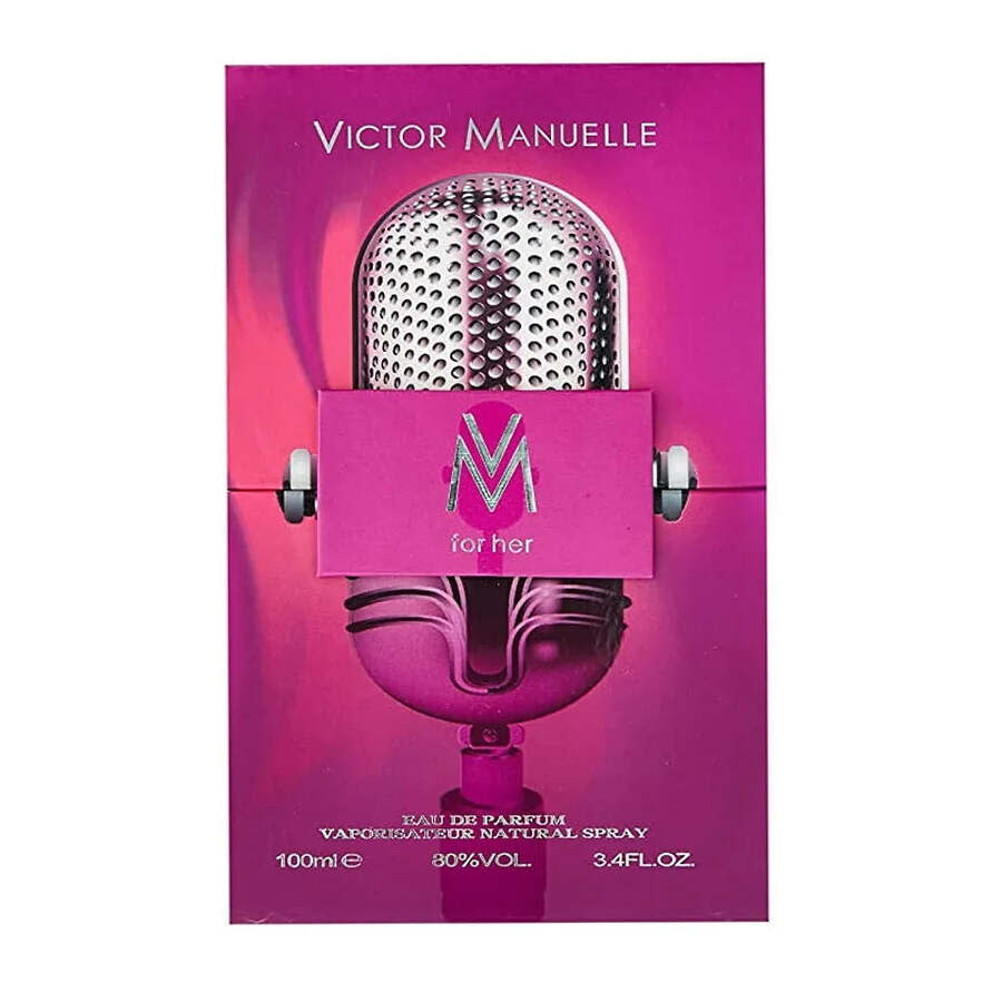 Victor Manuelle Ladies M EDP Spray 3.4 oz Fragrances 8554160035300