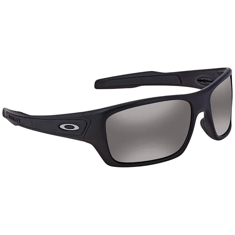 Oakley Turbine Polarized Sunglasses, in Matte Black Frame/Prizm Black Lens | by West Marine