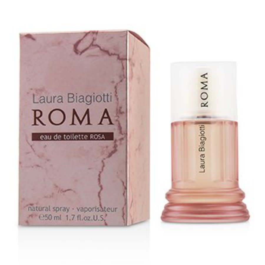 Laura Biagiotti Ladies Roma Rosa EDT Spray 1.7 oz Fragrances 8011530001872