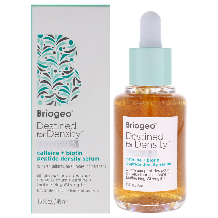 Briogeo Destined For Density MegaStrength Plus Caffeine Plus Biotin Peptide Density Serum 1.5 oz Hair Care 793888600430