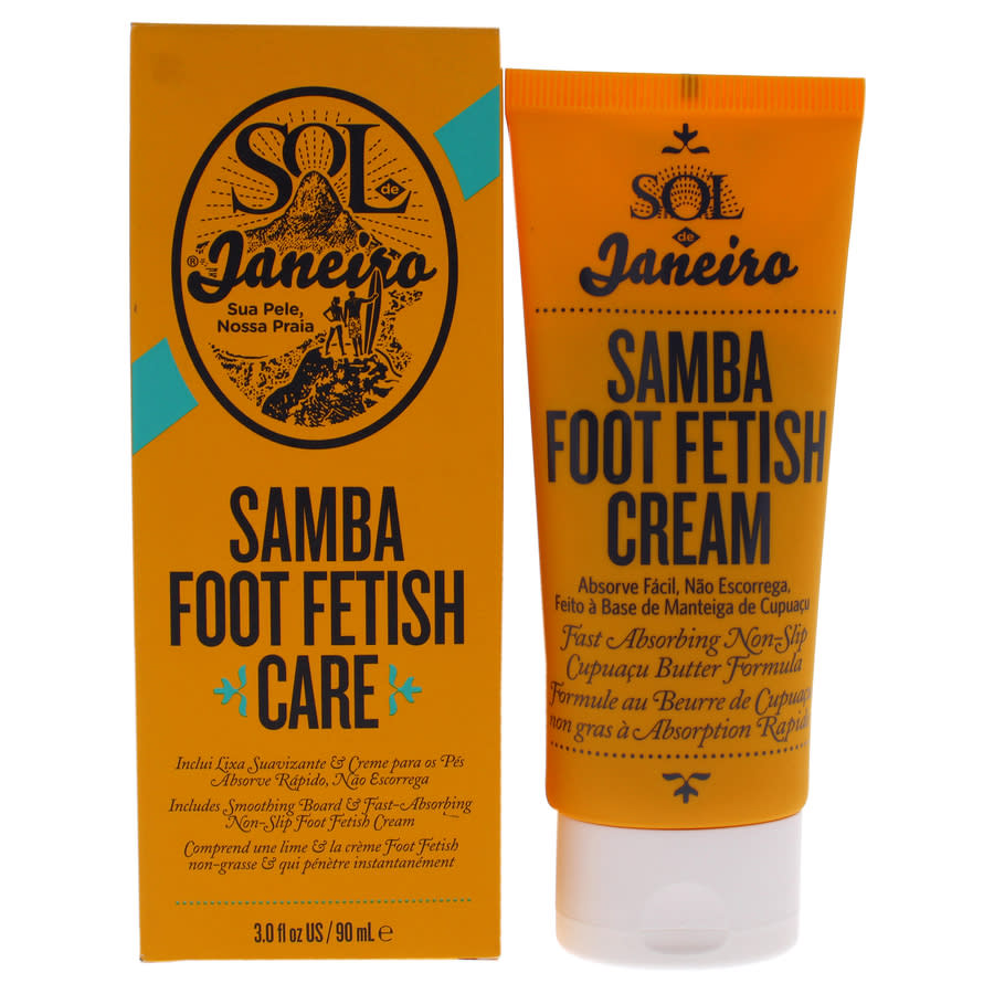 Samba 2-Step Foot Fetish Care by Sol de Janeiro for Unisex - 3 oz Foot Cream 27$