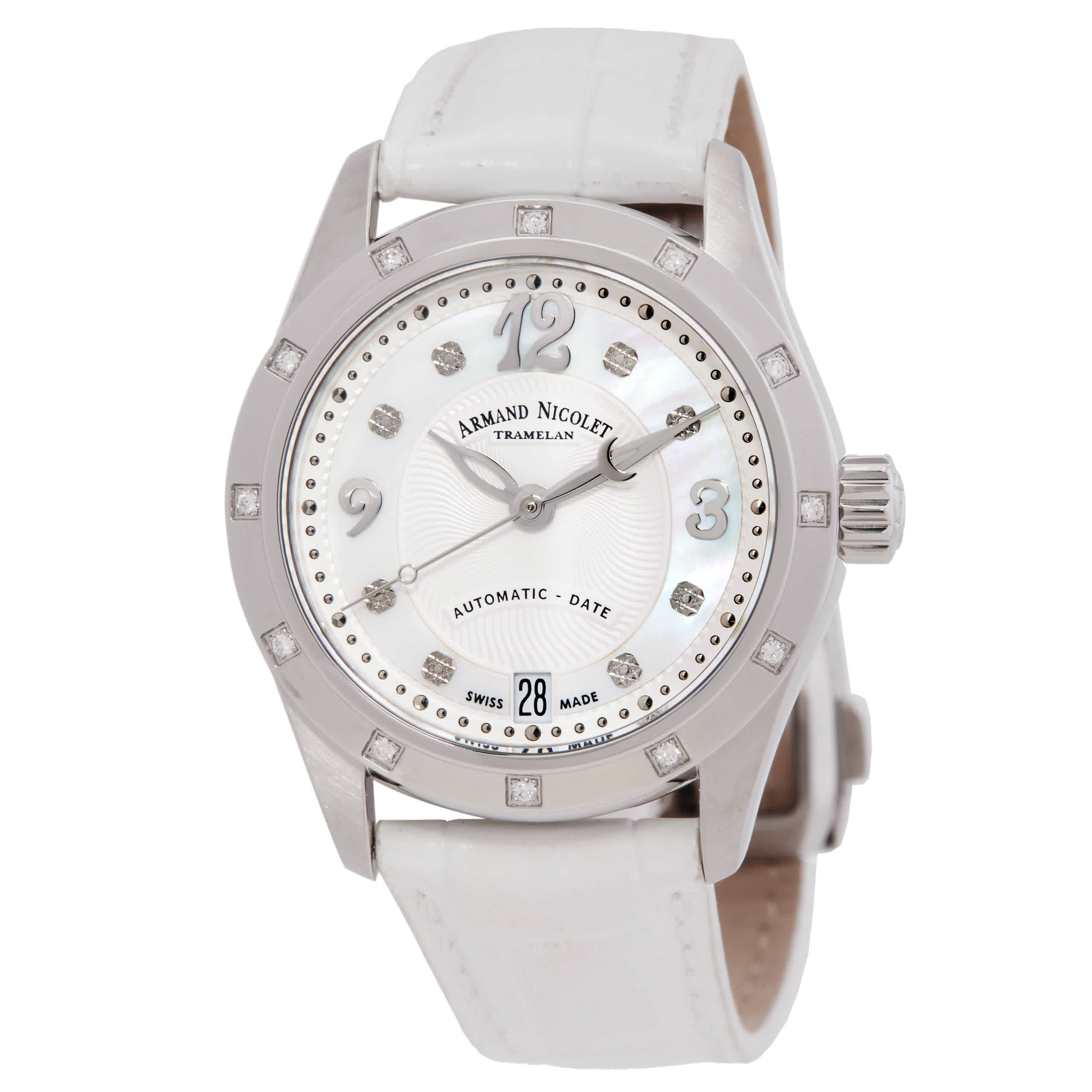 Armand Nicolet M03-3 Automatic Diamond Ladies Watch A151GAA-AN-P882BC8