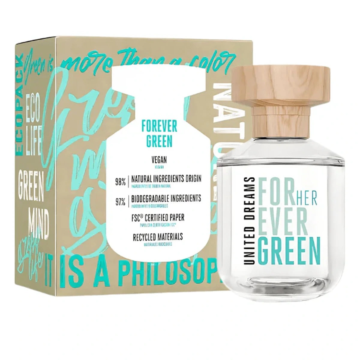 Benetton Ladies Dreams Forever Green EDT Spray 27 oz Fragrances 8433982026287 20$