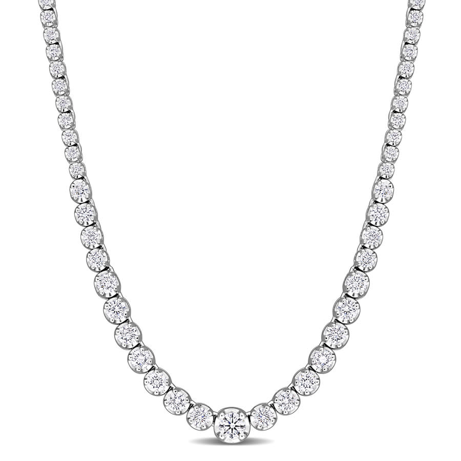 Created Forever 2ct TW Lab-Grown Diamond Necklace in 14k White Gold - 33.5 in
