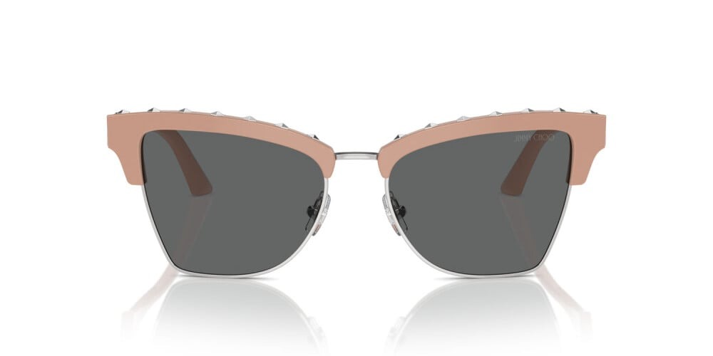 Jimmy Choo Grey Butterfly Ladies Sunglasses JC50145 019875 54