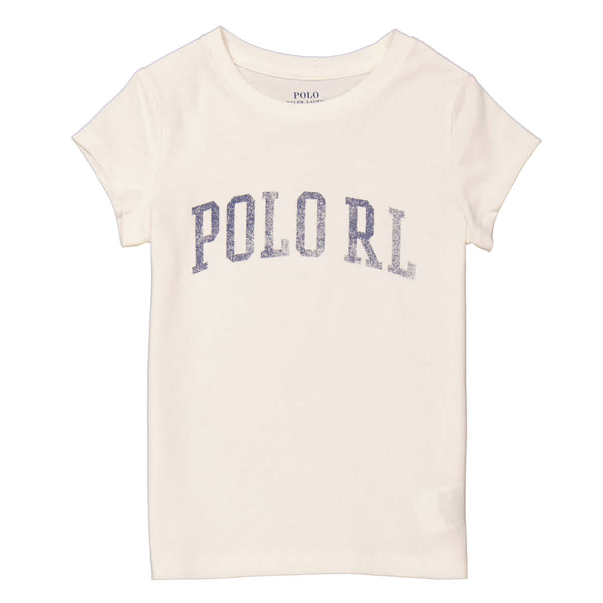 【POLO RALPH LAUREN】Deckwash White グラフィック Tシャツ Polo Ralph Lauren Girls Deckwash White Graphic Cotton T