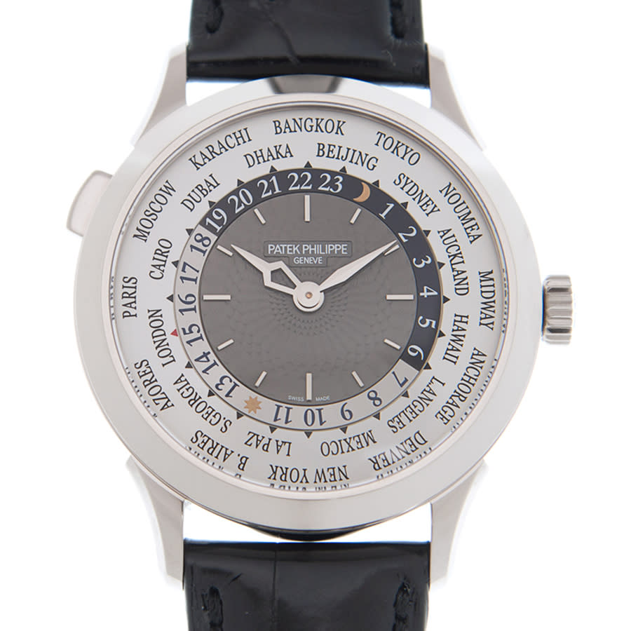 Patek Philippe Complications World Time Automatic White Dial Mens Watch 5230G-014 49160$