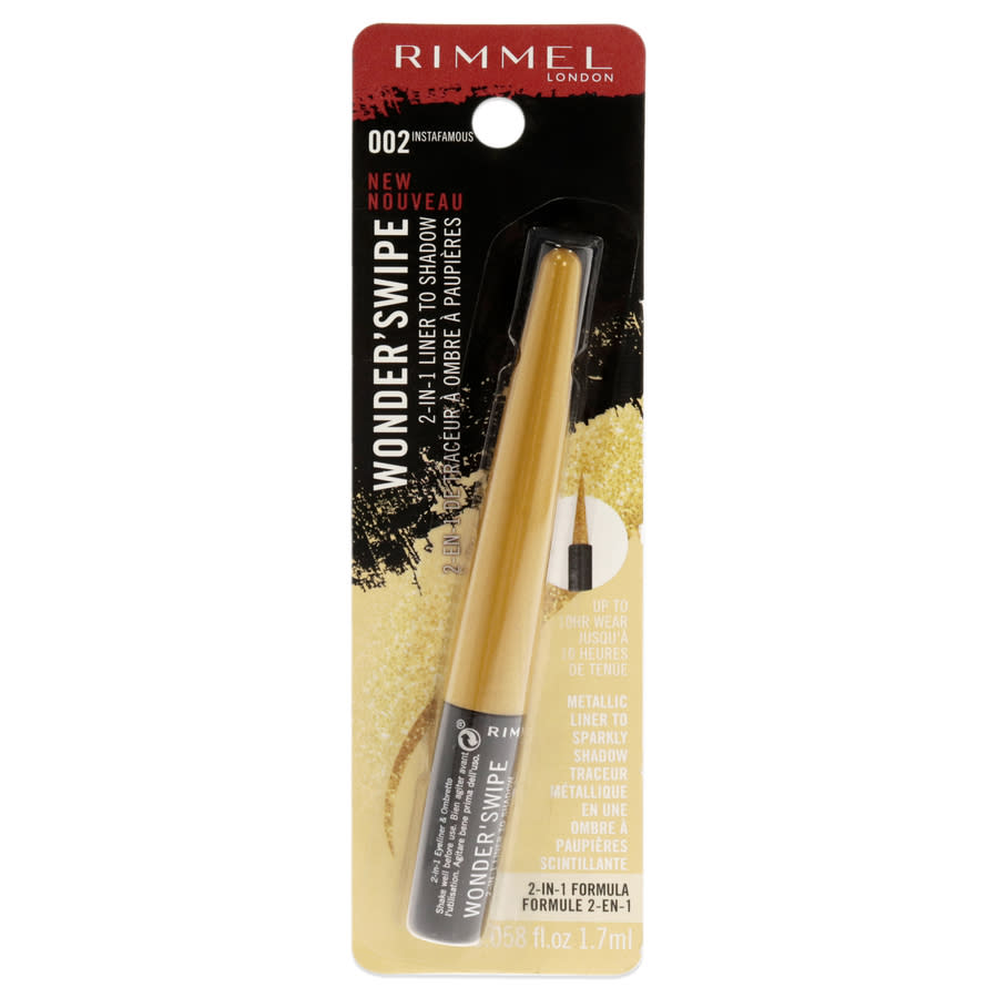 Rimmel London Ladies Wonder Swipe 2-in-1 Liner To Shadow 0.058 Oz 002 Instafam Makeup 3614227776425