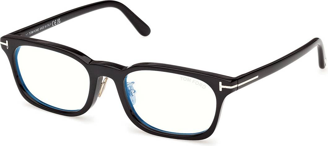 Tom Ford Blue Light Block Rectangular Ladies Eyeglasses FT6111-D-B 002 53 160$