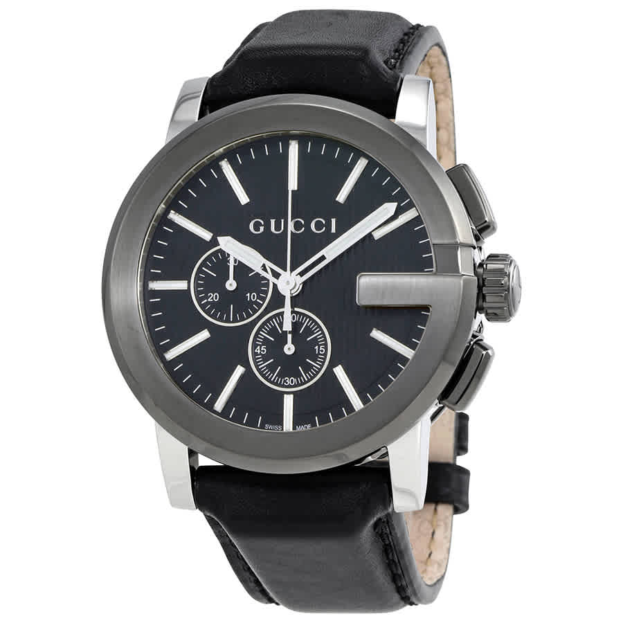 gucci g chrono black