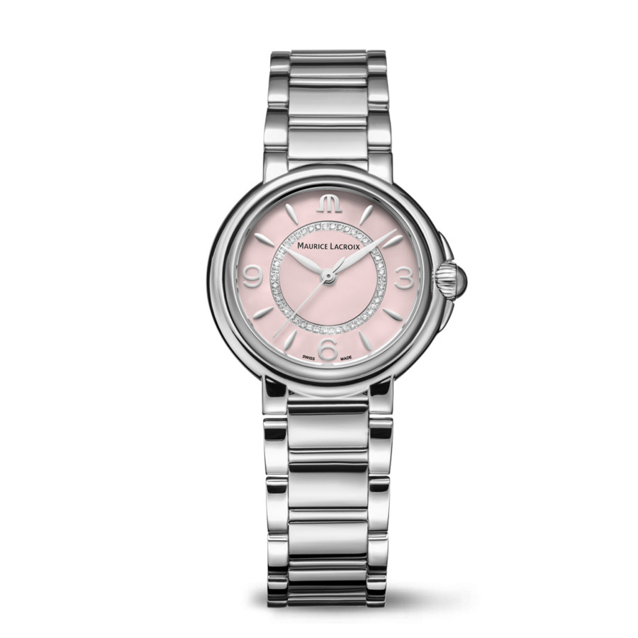 Maurice Lacroix Fiaba Colours Quartz Pink Dial Ladies Watch FA1104-SS002-F20-1 967$