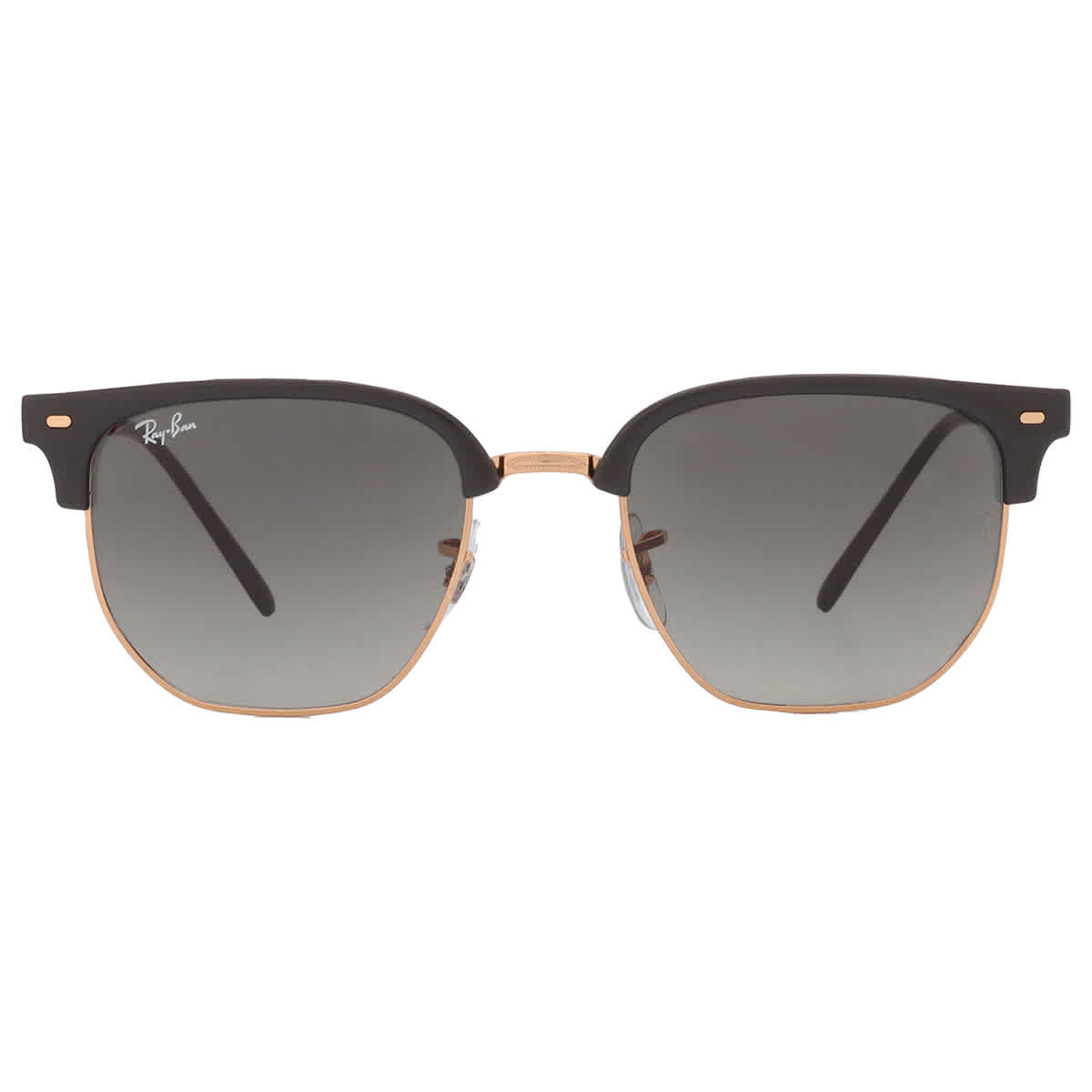 Ray Ban New Clubmaster Grey Gradient Square Unisex Sunglasses RB4416 672071 51