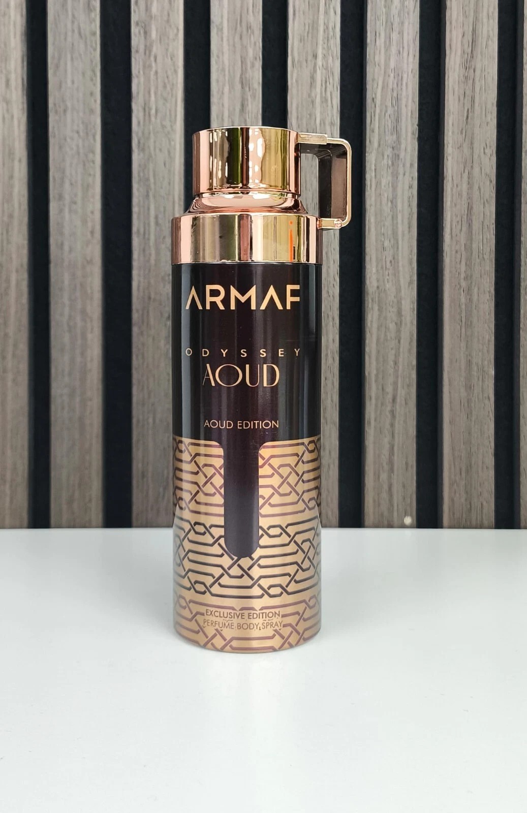 Armaf Mens Odyssey Aoud Body Spray 6.8 oz Fragrances 6294015190717
