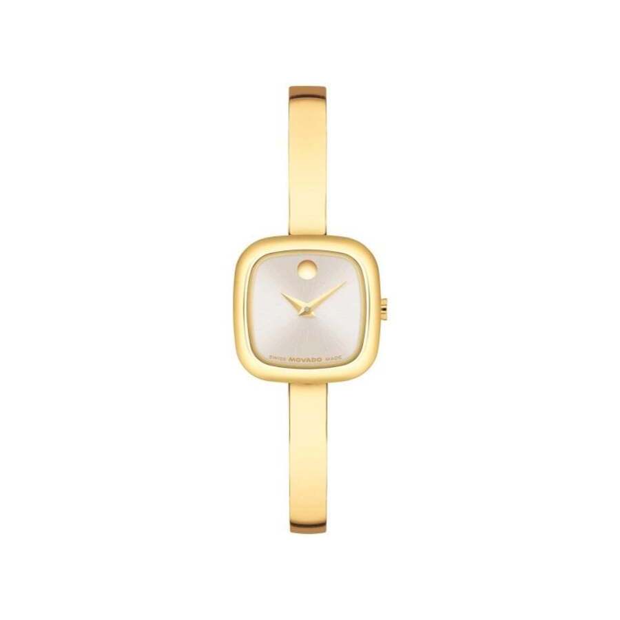 Movado Museum Quartz White Dial Ladies Watch 608058 648$
