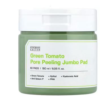 Sungboon Editor Ladies Green Tomato Pore Peeling Jumbo Pack 67 oz Skin Care 8809684568750 20$