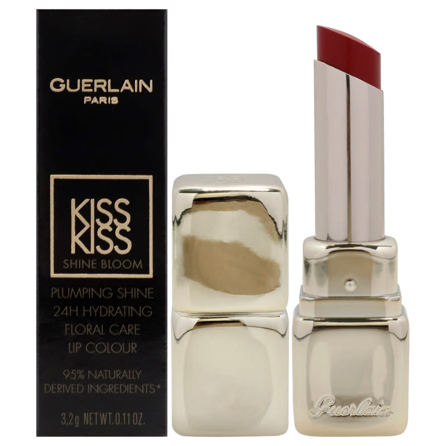 Guerlain Ladies Kiss Kiss Shine Bloom Lipstick 011 oz 509 Wild Kiss Makeup 3346470441538 45$