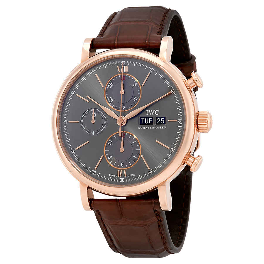 IWC Portofino Chronograph Ardoise Dial Mens Watch IW391021 14430$