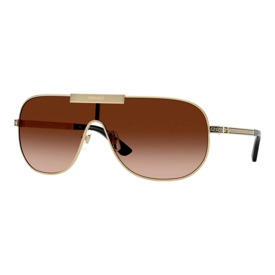 Versace Man Sunglass VE2293 - Frame color: Pale Gold, Lens color: Brown Gradient