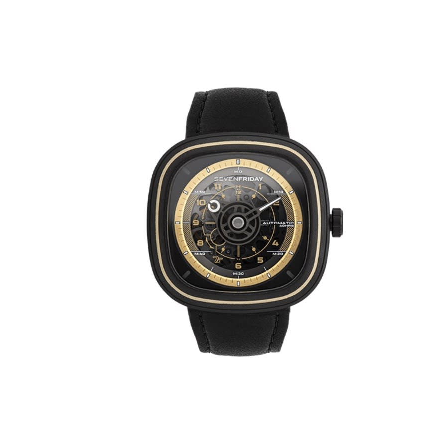 Sevenfriday T Series Automatic Black Dial Mens Watch T2/06