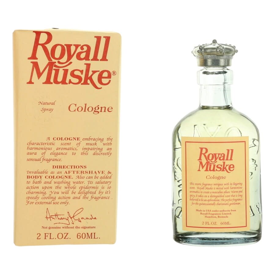 Royall Fragrances Mens Royall Muske EDC Spray 2 oz Fragrances 895670002146 32$