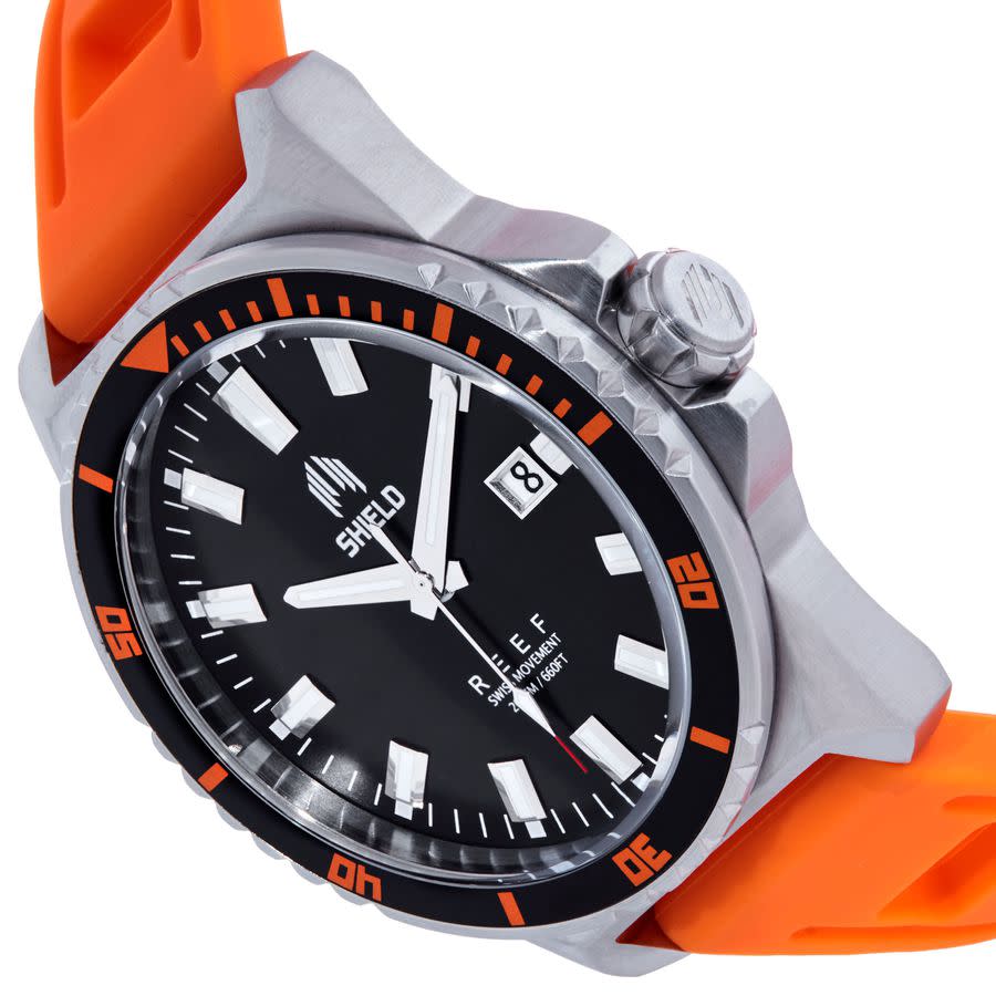 Shield Reef Black Dial Mens Watch SLDSH119-3