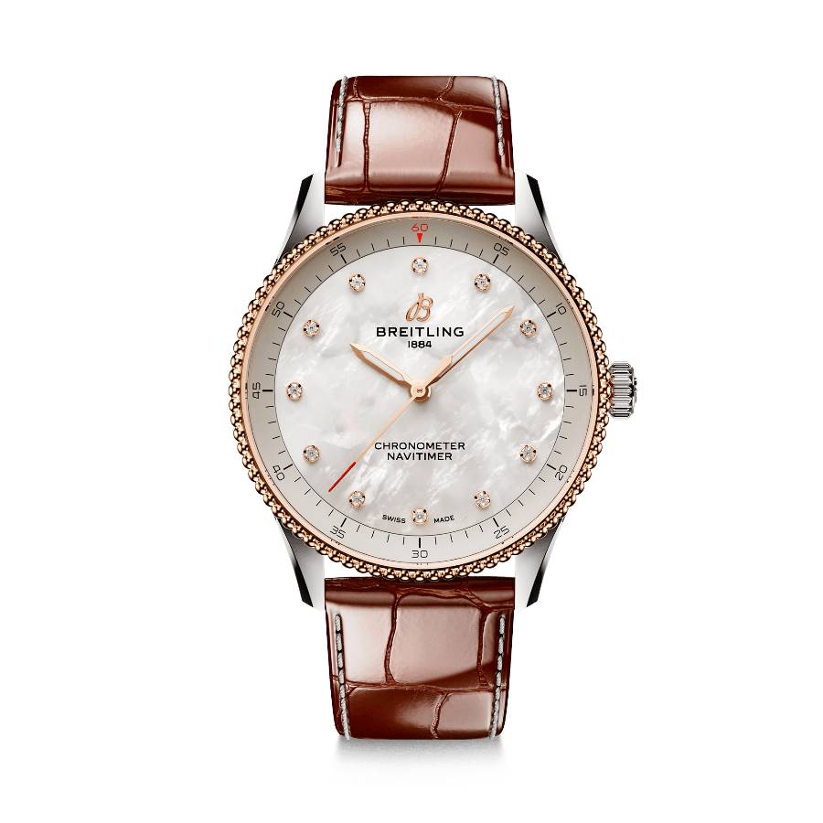 Breitling Navitimer Quartz Diamond Ladies Watch U77320E61A1P1