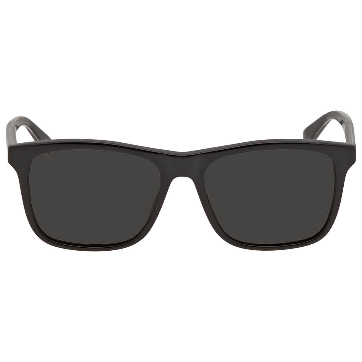 ● GUCCI ● サングラス Rectangular Black / Gray / 53mm Rectangular frame sunglasses in black and grey | GUCCI® US