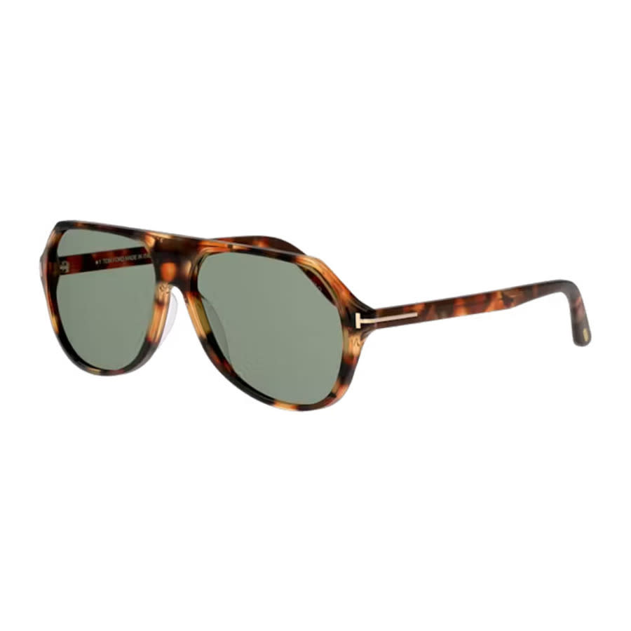 Tom Ford Mens Black Aviator Sunglasses FT0934 53N