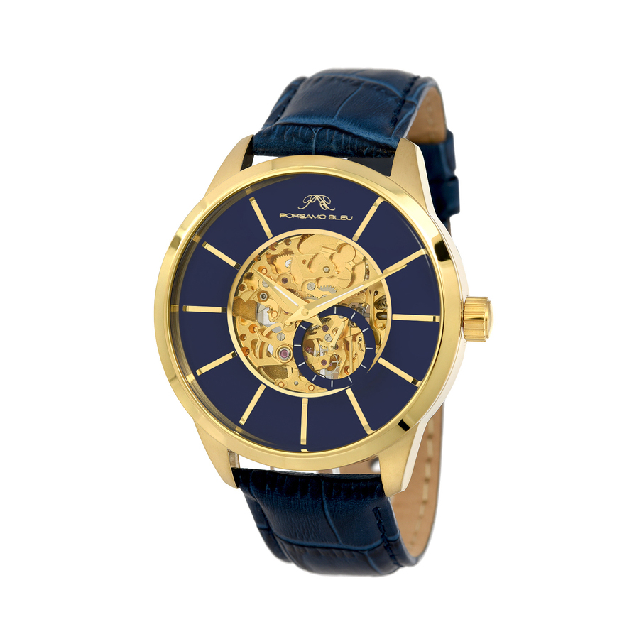 Porsamo Bleu Cassius Automatic Blue Dial Mens Watch 802BCAL 270$