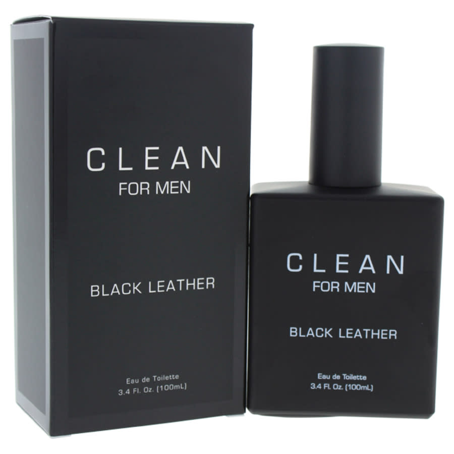 Black Leather by Clean for Men - 34 oz EDT Spray 28$