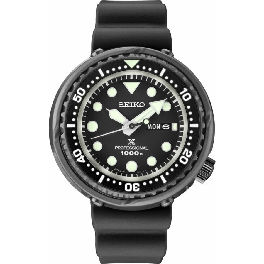 Seiko Prospex Tuna Quartz Black Dial Mens Watch S23631 2118$