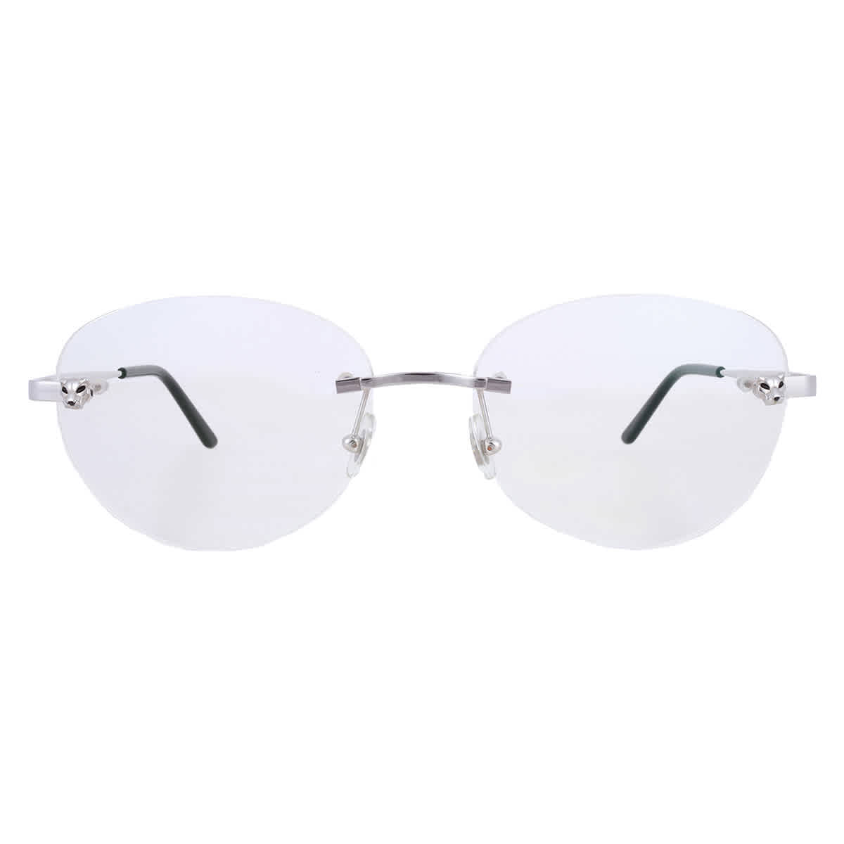 Cartier Panthere de Cartier Demo Oval Ladies Eyeglasses CT0028O 001 56