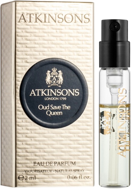 Atkinsons Ladies Oud Save The Queen EDP Spray 006 oz Fragrances 8011003867226 11$