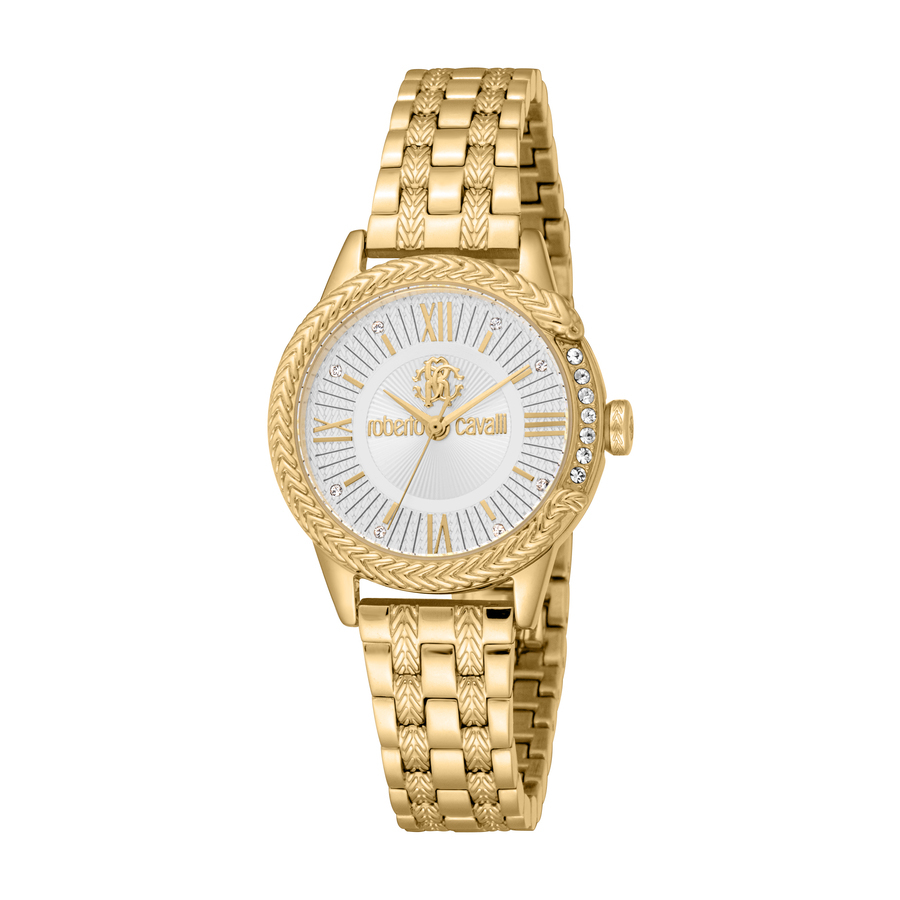 Roberto Cavalli Core Silver-tone Dial Ladies Watch RC5L077M0055 234$