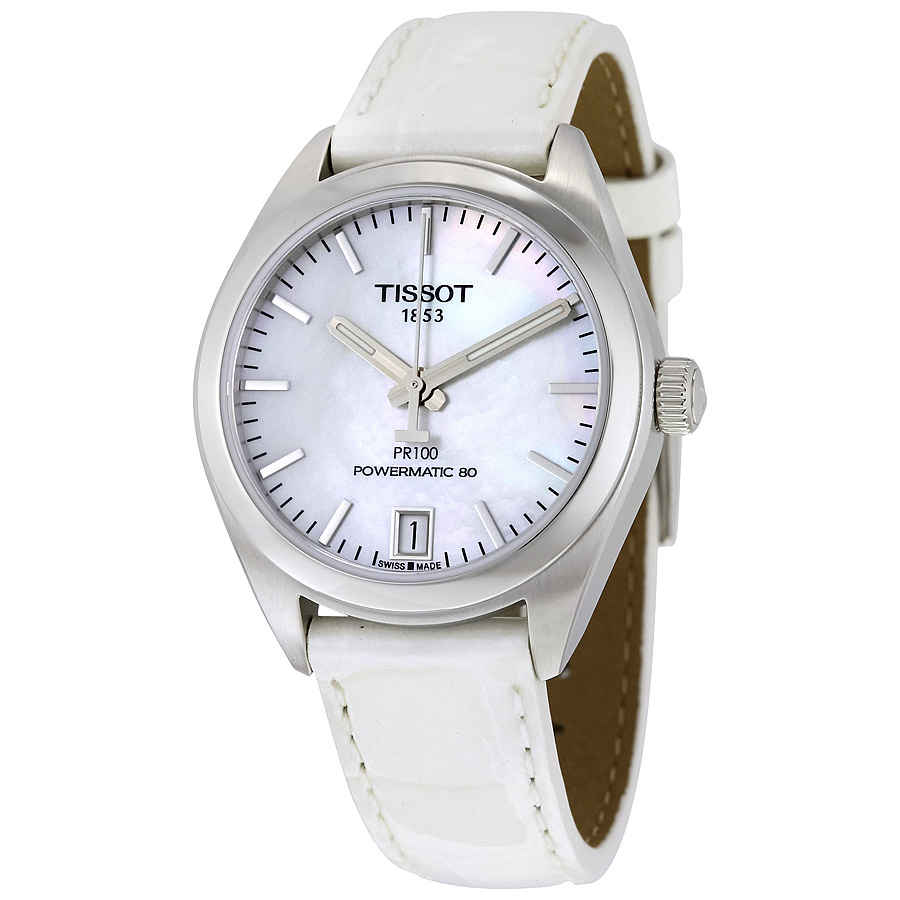 tissot pr 100 automatic ladies watch