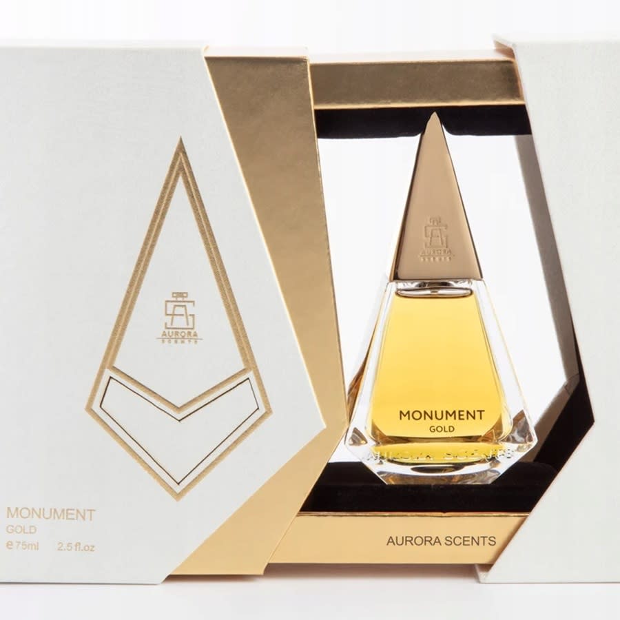 Aurora Scents Unisex Monument Gold EDP Spray 2.5 oz Fragrances 6290360541570
