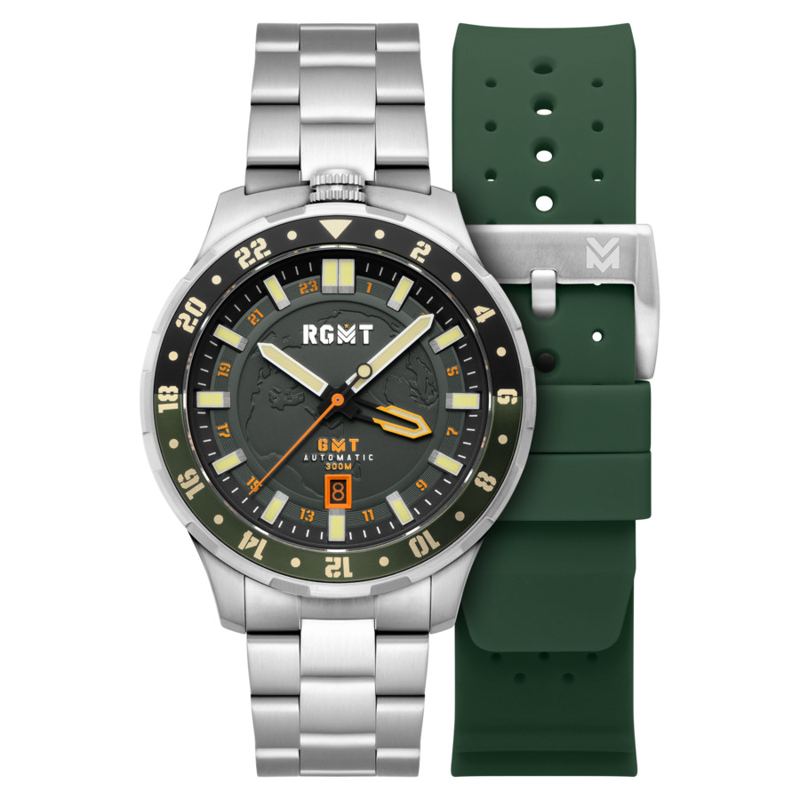 RGMT Globemaster Automatic Green Dial Mens Watch RG-8067-33