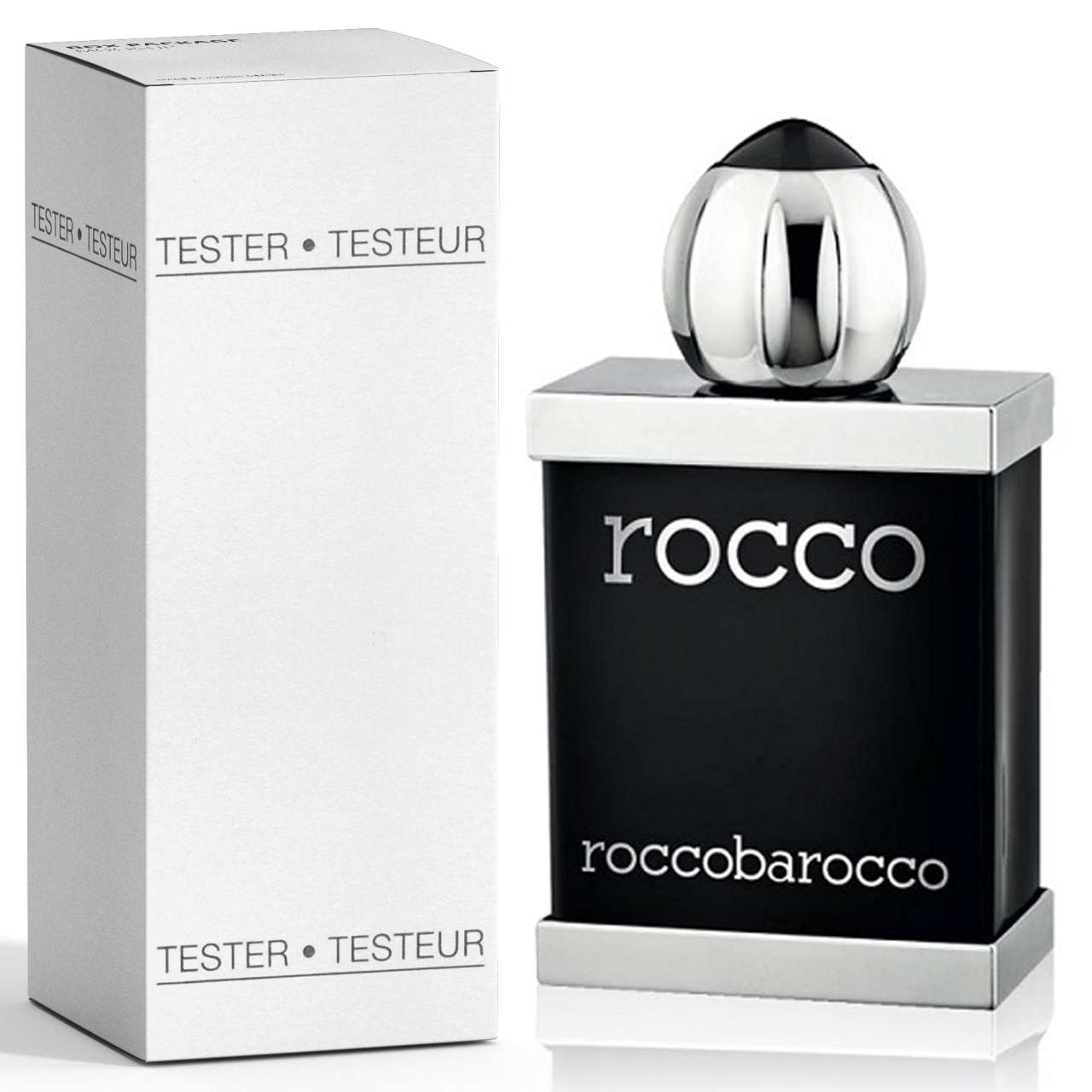 Roccobarocco Mens Rocco Black EDT 34 oz Tester Fragrances 8051084958031 19$