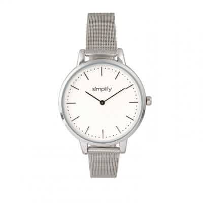 Simplify The 5800 Silver Dial Watch SIM5801