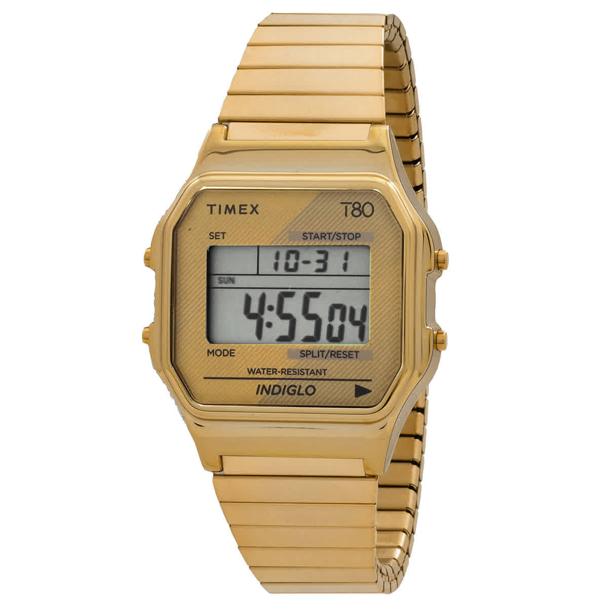 Timex 80 Alarm Quartz Digital Expansion Band Unisex Watch TW2R79000 54$