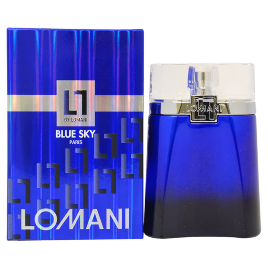 Lomani Mens Blue Sky EDT Spray 333 oz Fragrances 3610400002435 17$