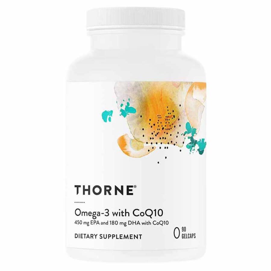 Thorne Omega-3 with CoQ10 90 Capsules Bath & Body 693749616030