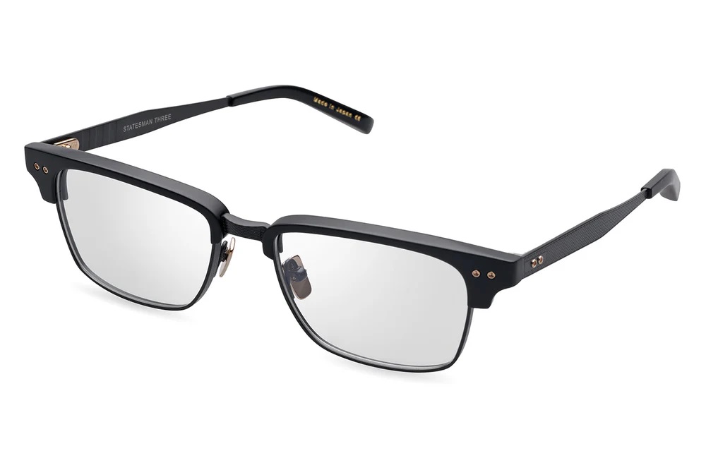 Dita Statesman Three Demo Rectangular Mens Eyeglasses DRX-2064 C 55 350$