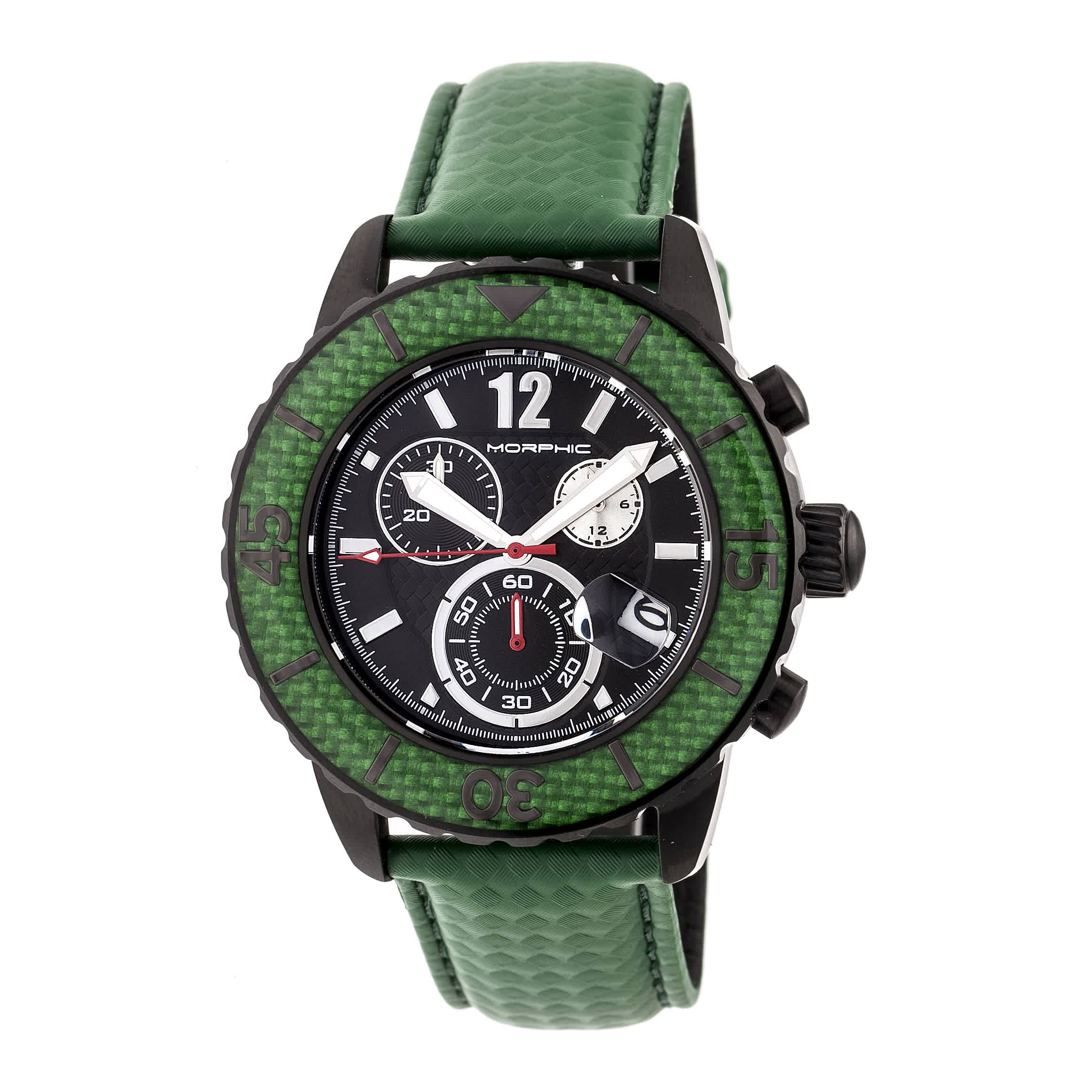 Morphic M51 Series Chronograph Black Dial Mens Watch 5105