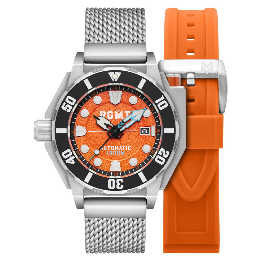 RGMT Torpedo Orange Dial Mens Watch RG-8027-55