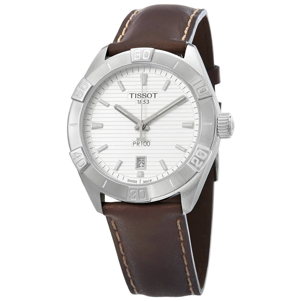 Tissot PR100 Quartz Silver Dial Men s Watch T101.610.16.031.00 eBay