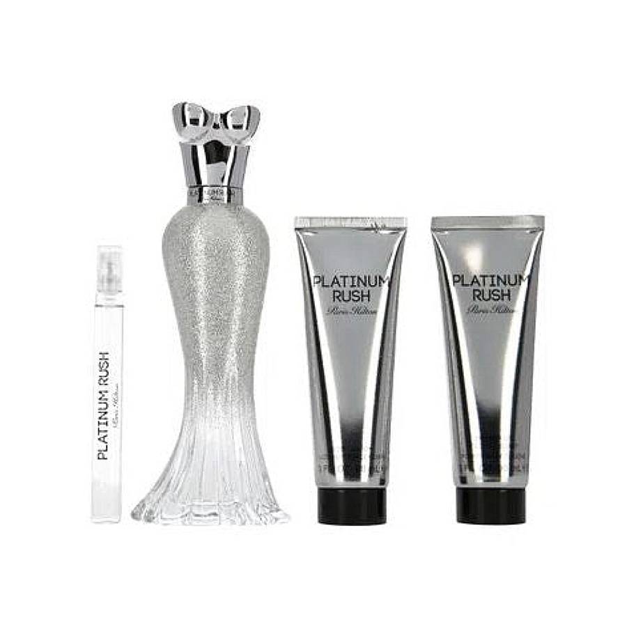 Paris Hilton Ladies Platinum Rush Gift Set Fragrances 608940587218