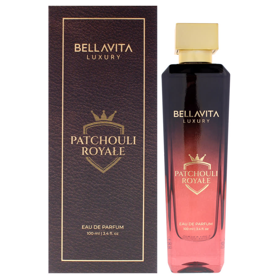 Bellavita Mens Patchouli Royale EDP Spray 3.4 oz Fragrances 6295199067598